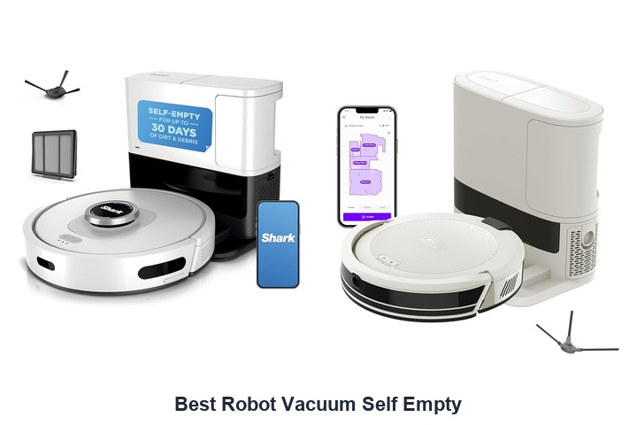 best robot vacuum self empty