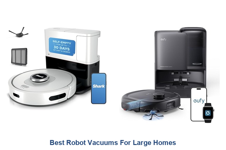best robot vacuums for large homes