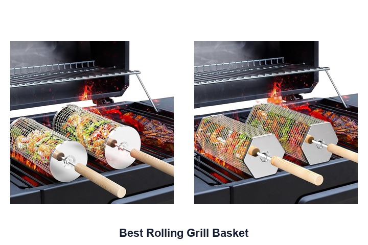 best rolling grill basket