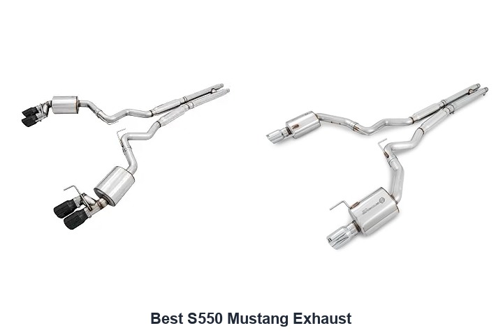 best s550 mustang exhaust