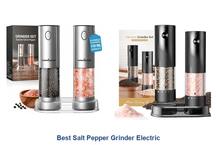 best salt pepper grinder electric
