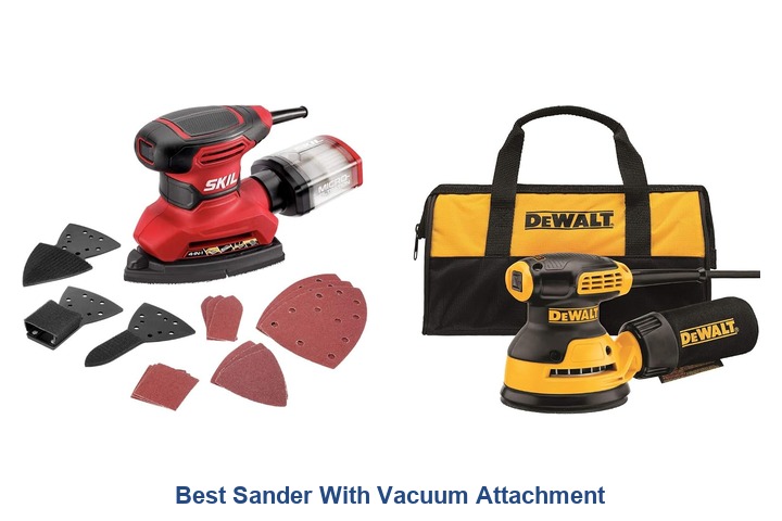 best sander with vacuum attachment