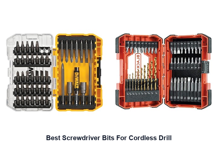 best screwdriver bits for cordless drill