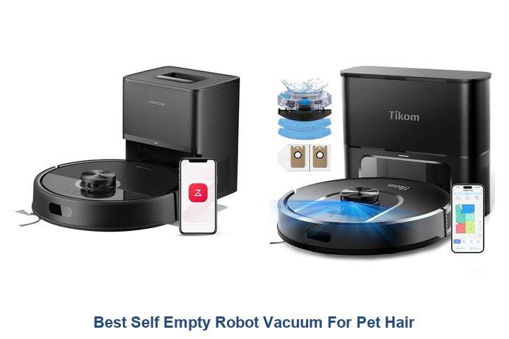 best self empty robot vacuum for pet hair