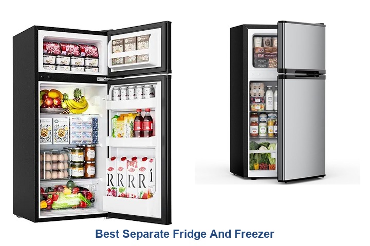 best separate fridge and freezer