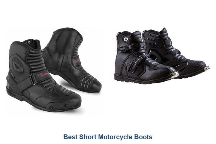 best short motorcycle boots