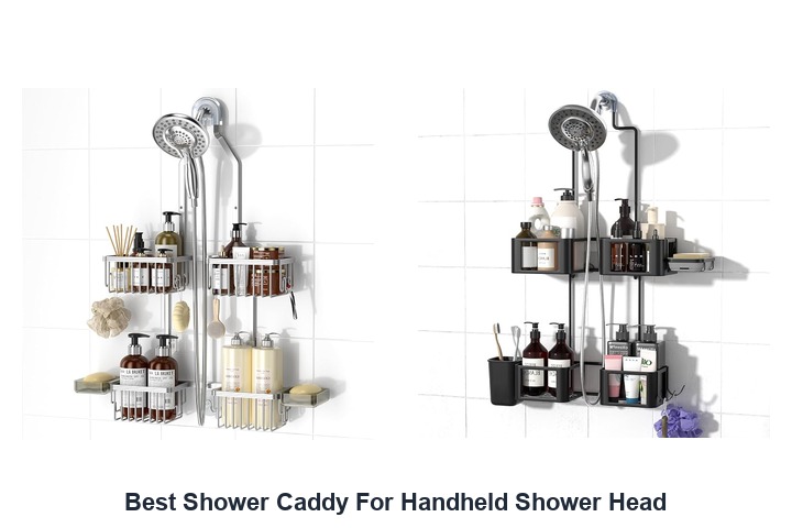 best shower caddy for handheld shower head