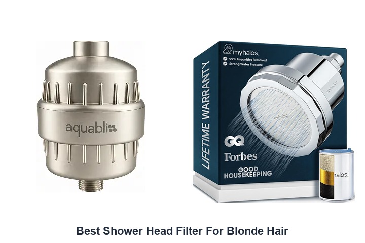 best shower head filter for blonde hair