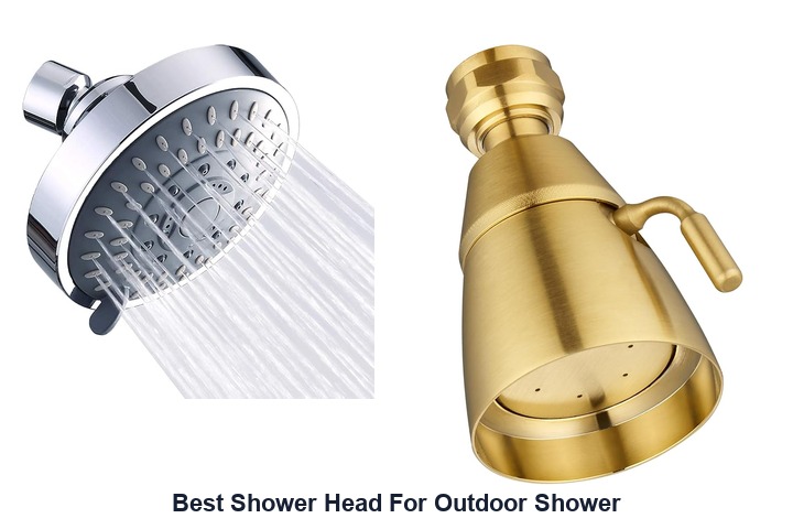 best shower head for outdoor shower