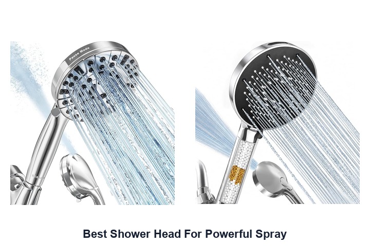 best shower head for powerful spray