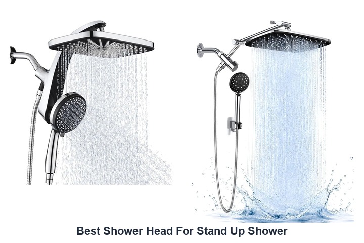 best shower head for stand up shower