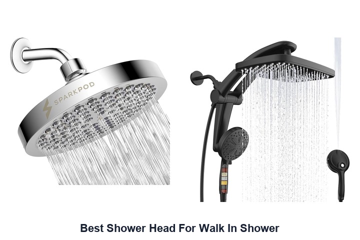 best shower head for walk in shower