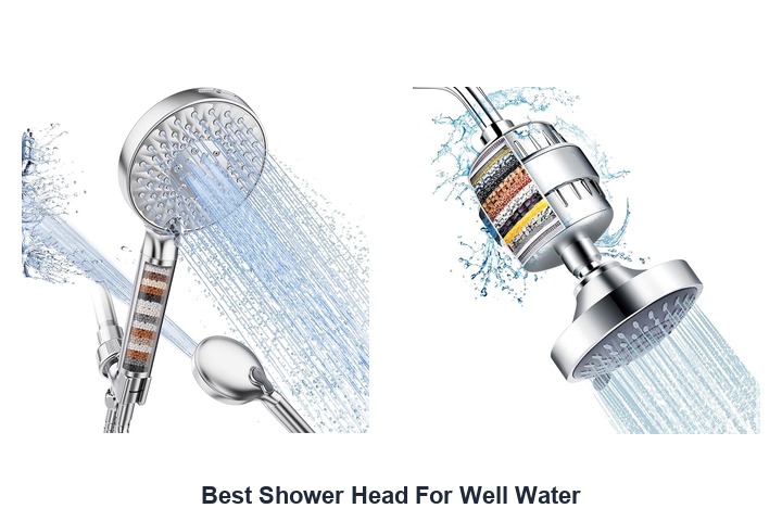 best shower head for well water