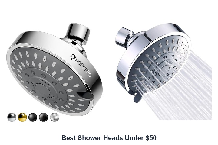 best shower heads under $50