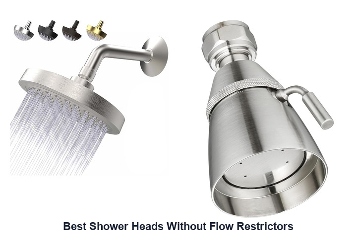 best shower heads without flow restrictors