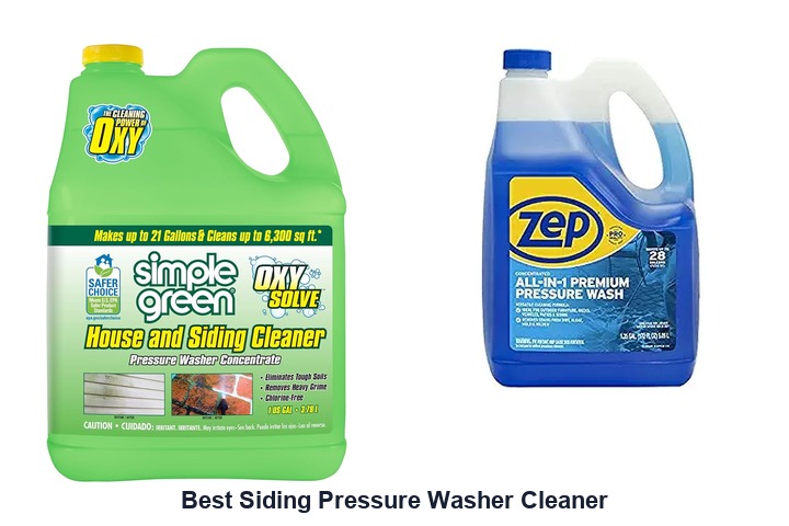 best siding pressure washer cleaner