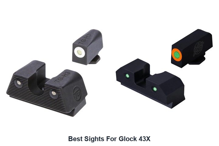 best sights for glock 43x
