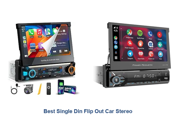 best single din flip out car stereo