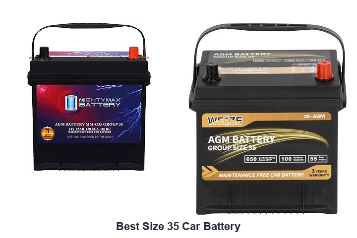 best size 35 car battery