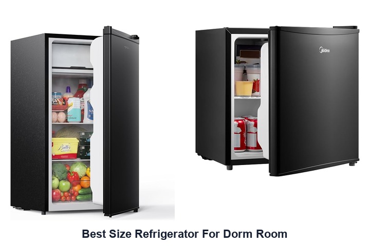 best size refrigerator for dorm room