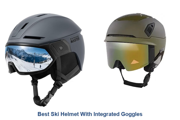 best ski helmet with integrated goggles