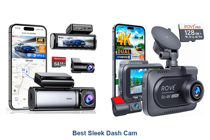 best sleek dash cam