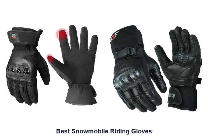 best snowmobile riding gloves
