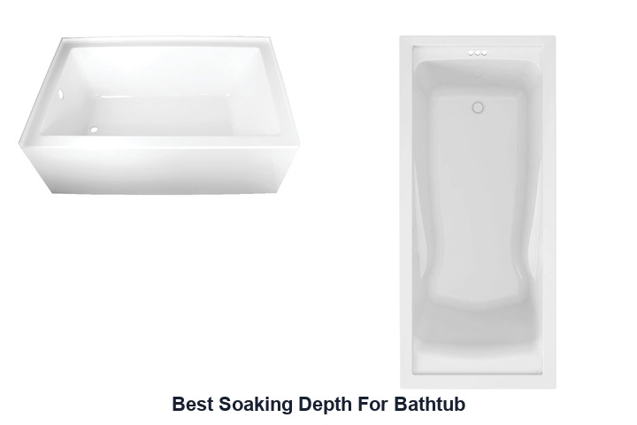 best soaking depth for bathtub