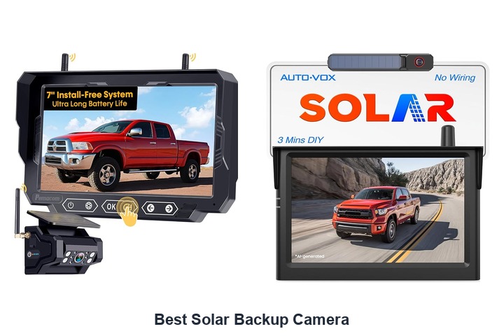 best solar backup camera