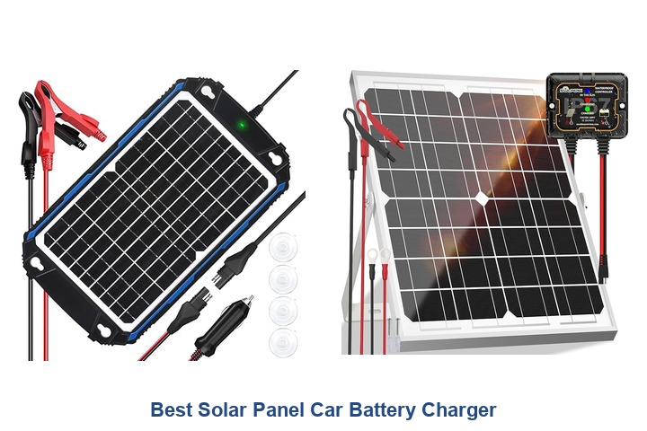 best solar panel car battery charger