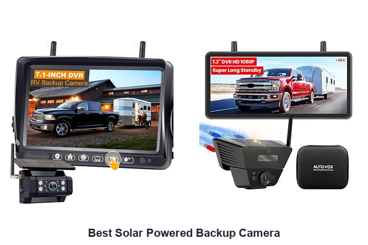 best solar powered backup camera