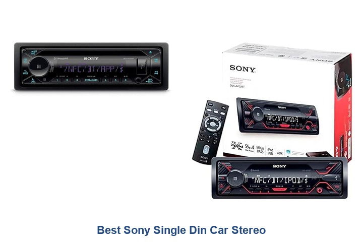 best sony single din car stereo