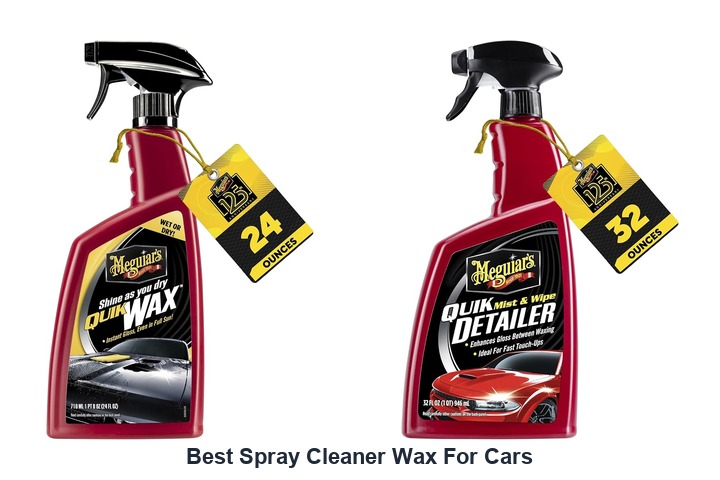 best spray cleaner wax for cars