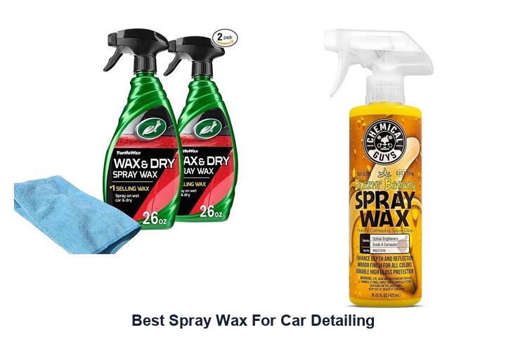 best spray wax for car detailing