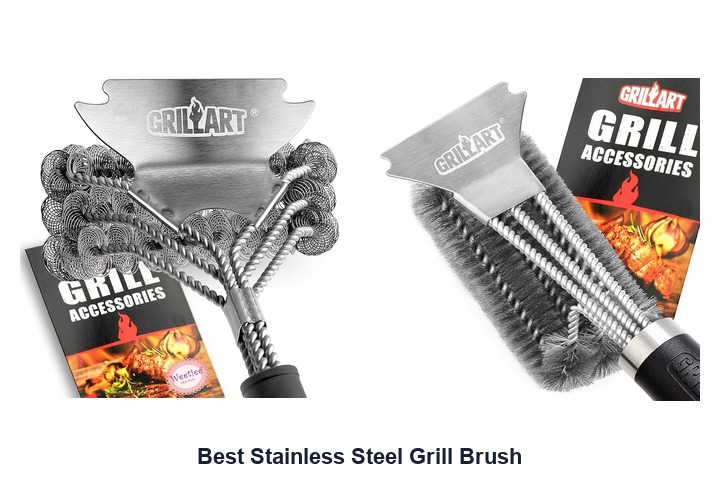 best stainless steel grill brush