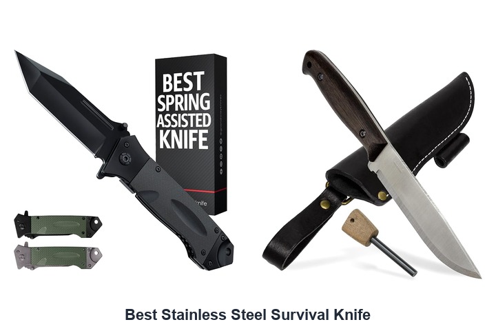 best stainless steel survival knife​