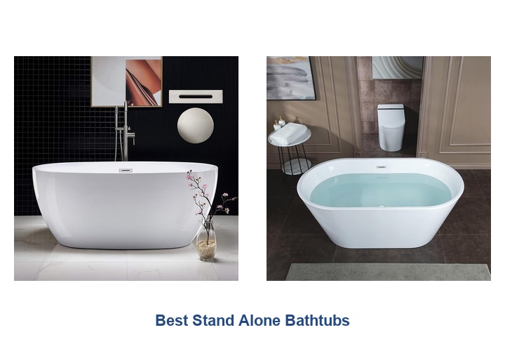 best stand alone bathtubs