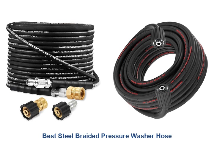 best steel braided pressure washer hose