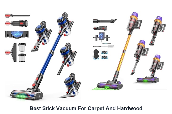 best stick vacuum for carpet and hardwood