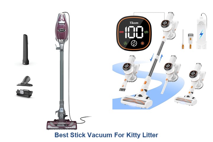 best stick vacuum for kitty litter