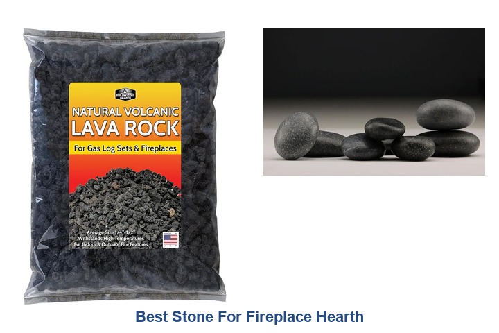 best stone for fireplace hearth