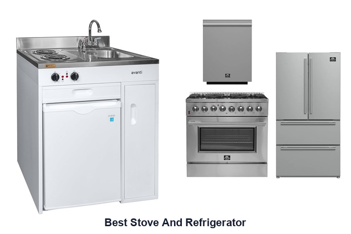 best stove and refrigerator