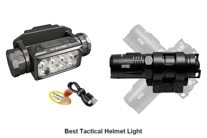 best tactical helmet light