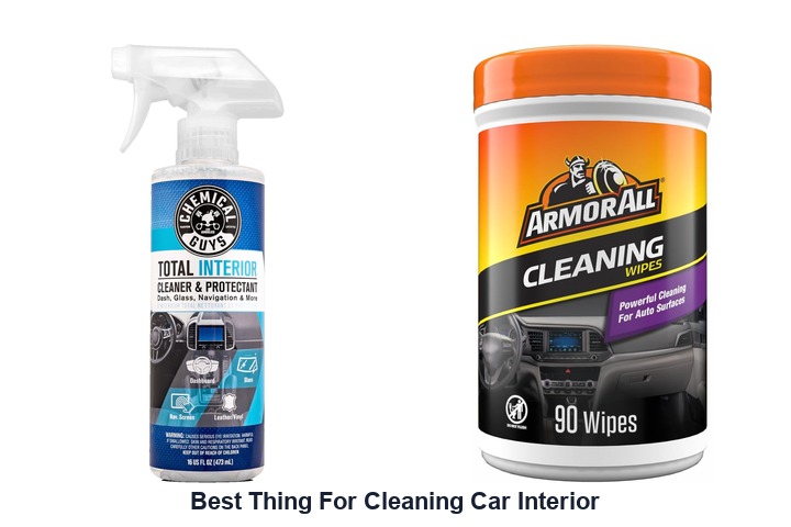 best thing for cleaning car interior