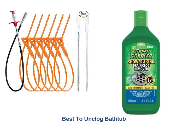 best to unclog bathtub