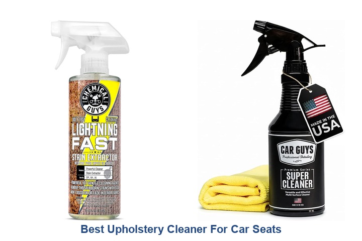 best upholstery cleaner for car seats