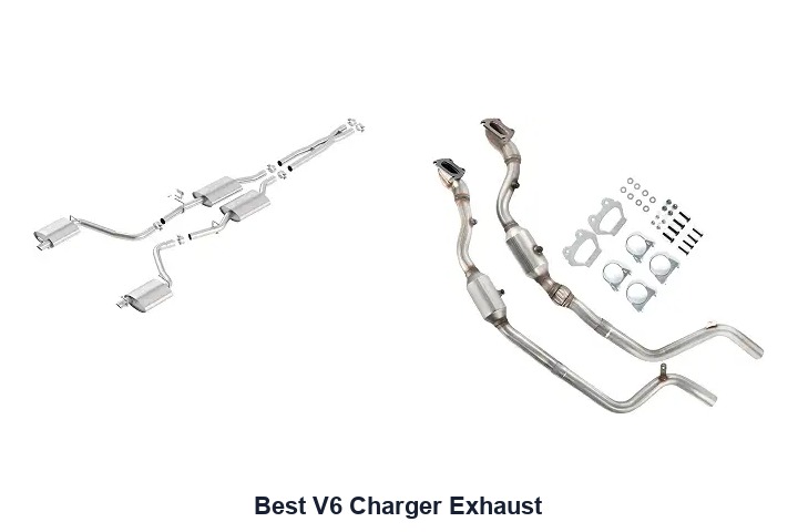 best v6 charger exhaust