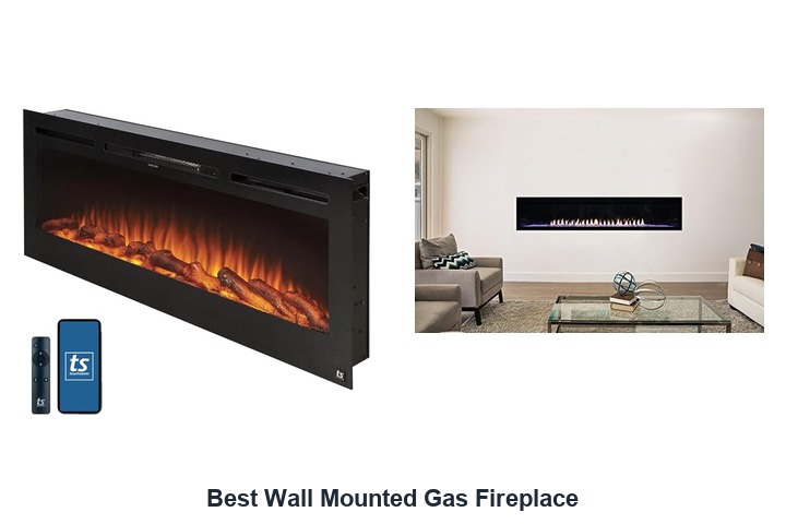best wall mounted gas fireplace