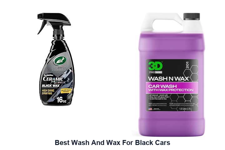 best wash and wax for black cars