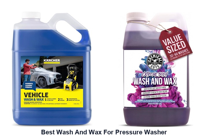 best wash and wax for pressure washer